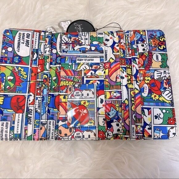 Ju-Ju-Be x tokidoki Super Be Rich Trifold Wallet - Picture 4 of 8